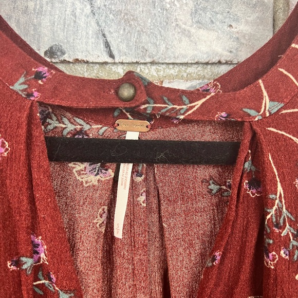 Free People | Flowy Floral Sleeveless Tunic/Dress - Picture 4 of 9